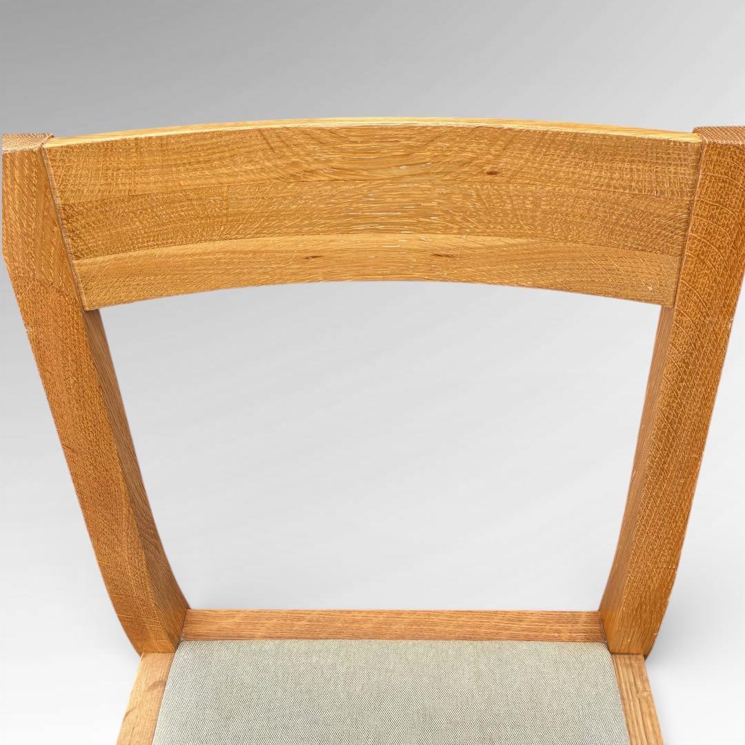 美品　無印良品 MUJI オーク材 ダイニング　チェア 2脚セット 北欧スタイル