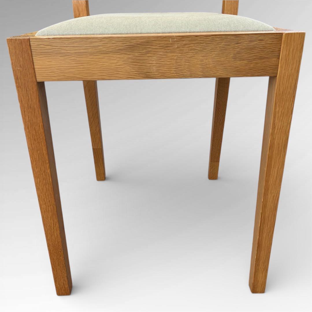 美品　無印良品 MUJI オーク材 ダイニング　チェア 2脚セット 北欧スタイル