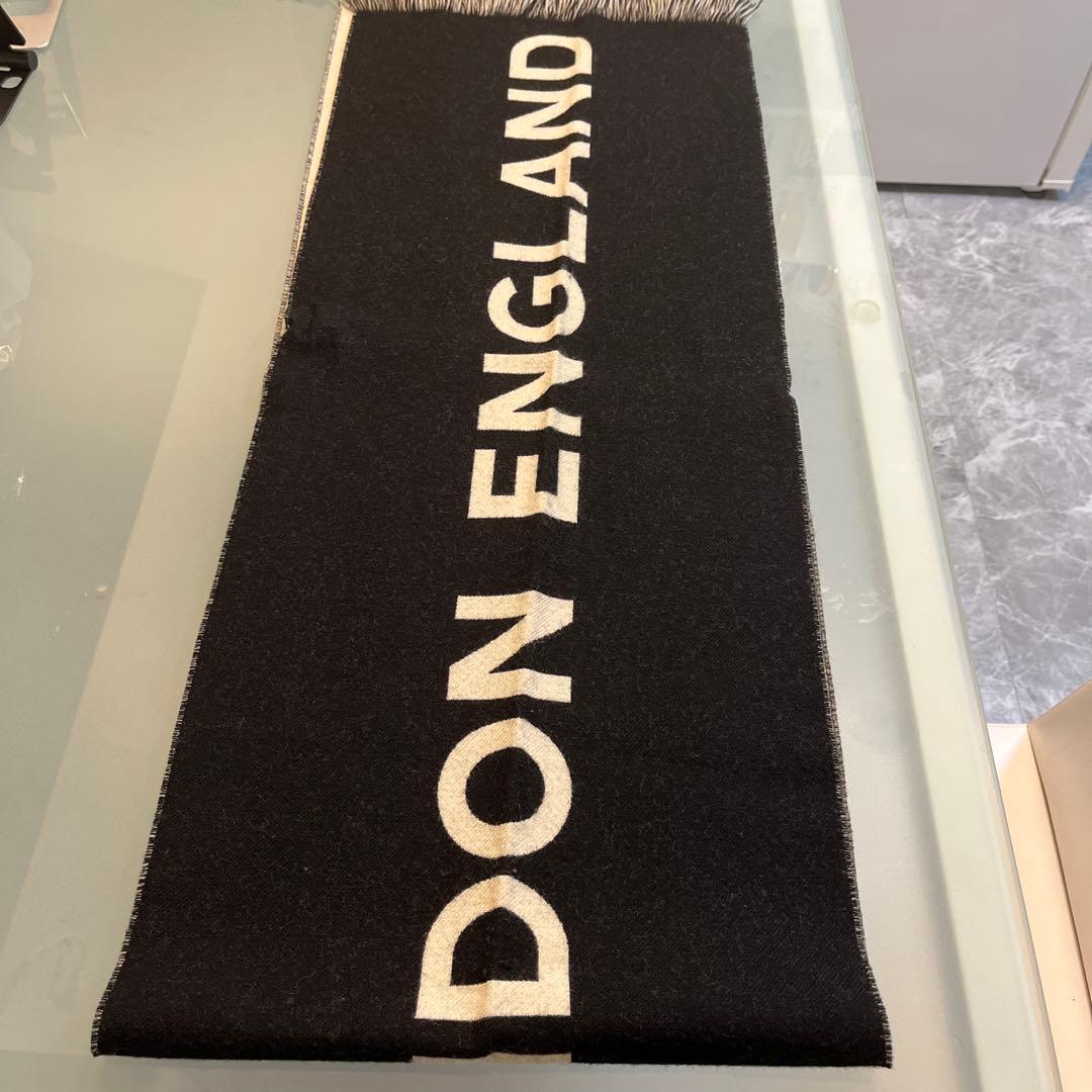 BURBERRY マフラー ブラック/ホワイト