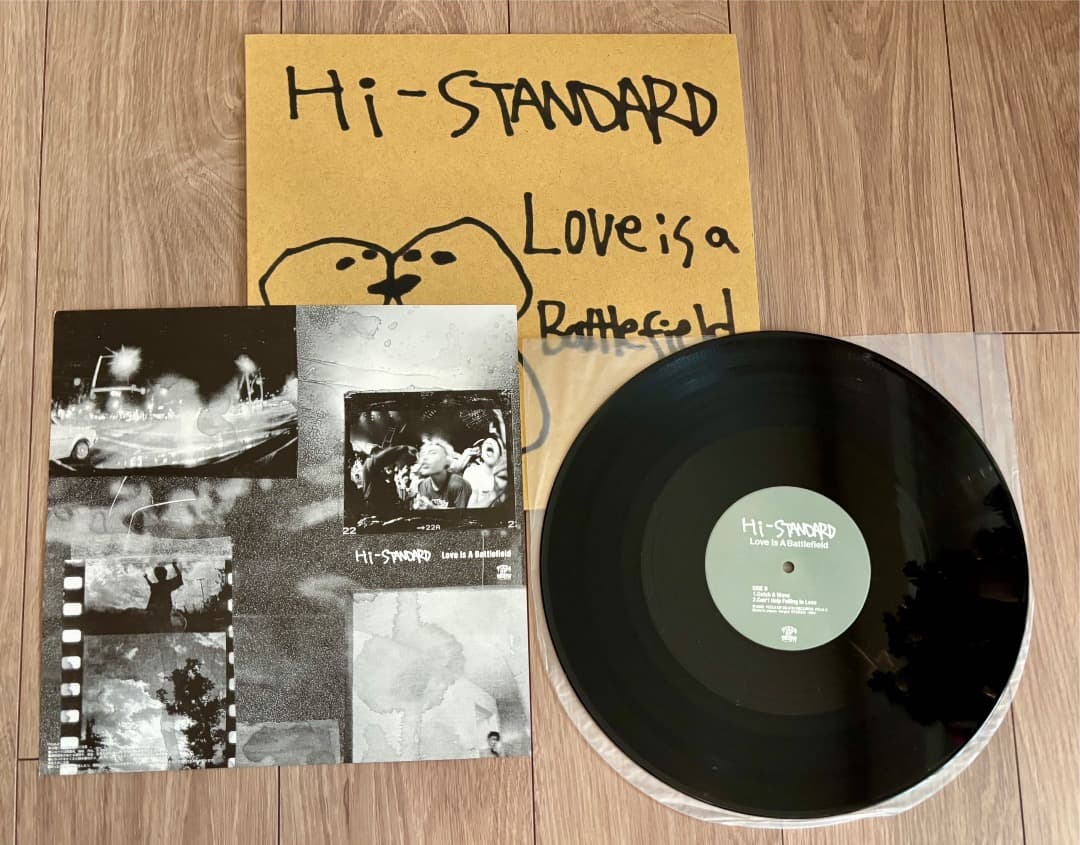 Hi-STANDARD Love Is Angry fistセット
