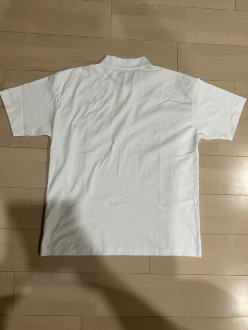 DESCENDANT CROSSPADDLE POLO SS サイズ3 ホワイト