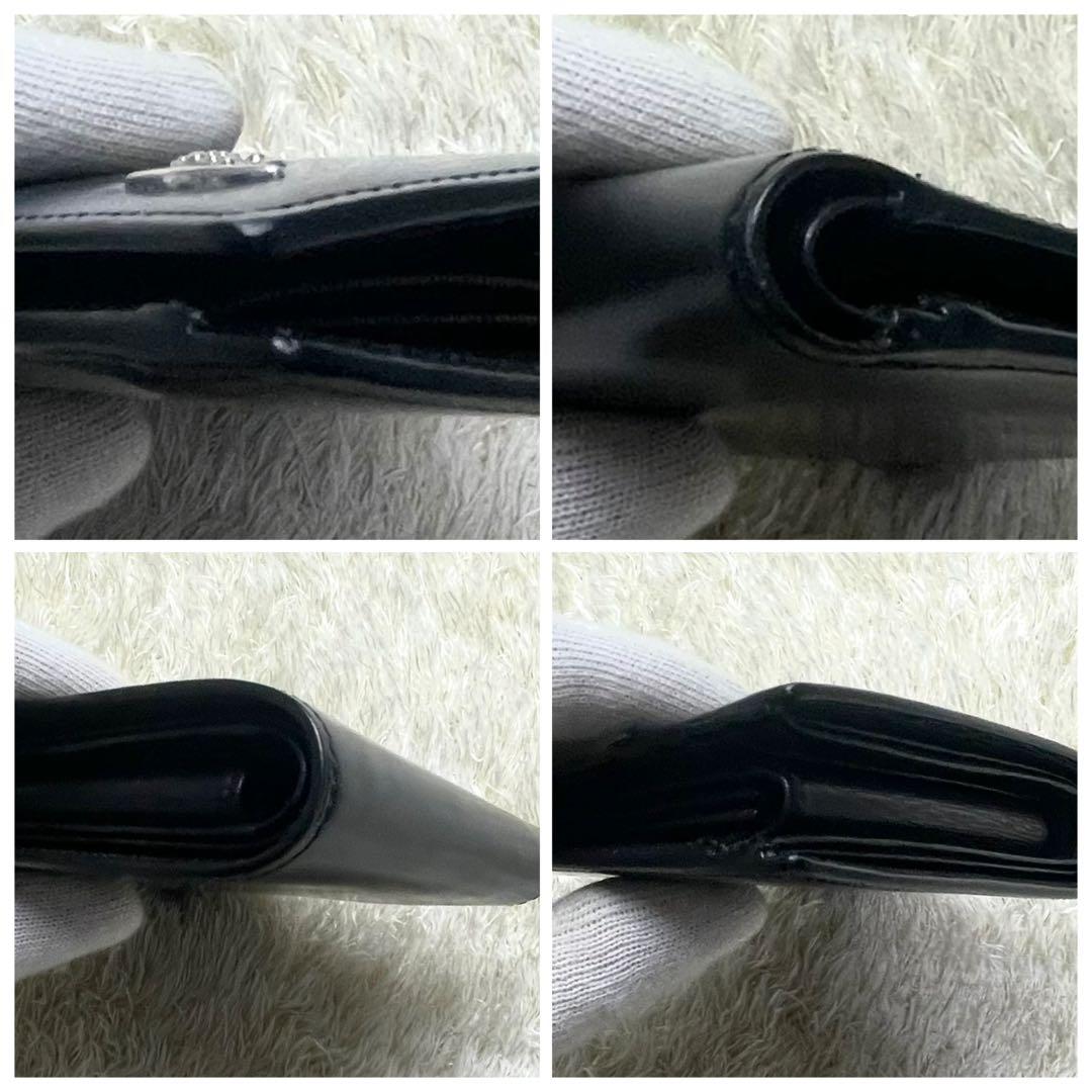 美品 ヴィヴィアンウエストウッド 二つ折り財布 ブラック