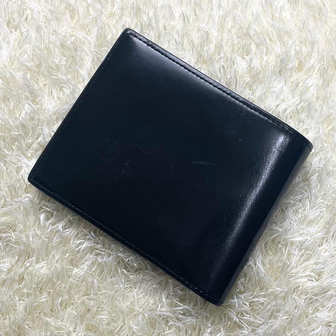 美品 ヴィヴィアンウエストウッド 二つ折り財布 ブラック