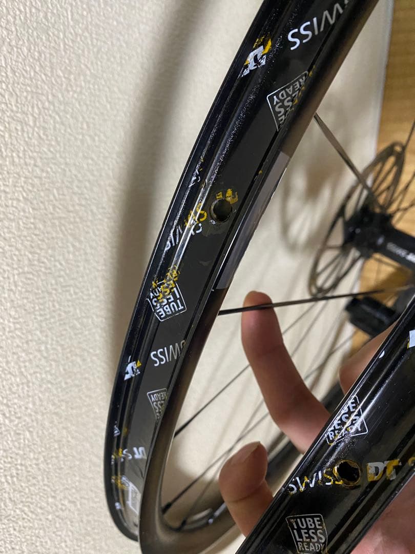 DT SWISS P1850 DB 前後　DISK付