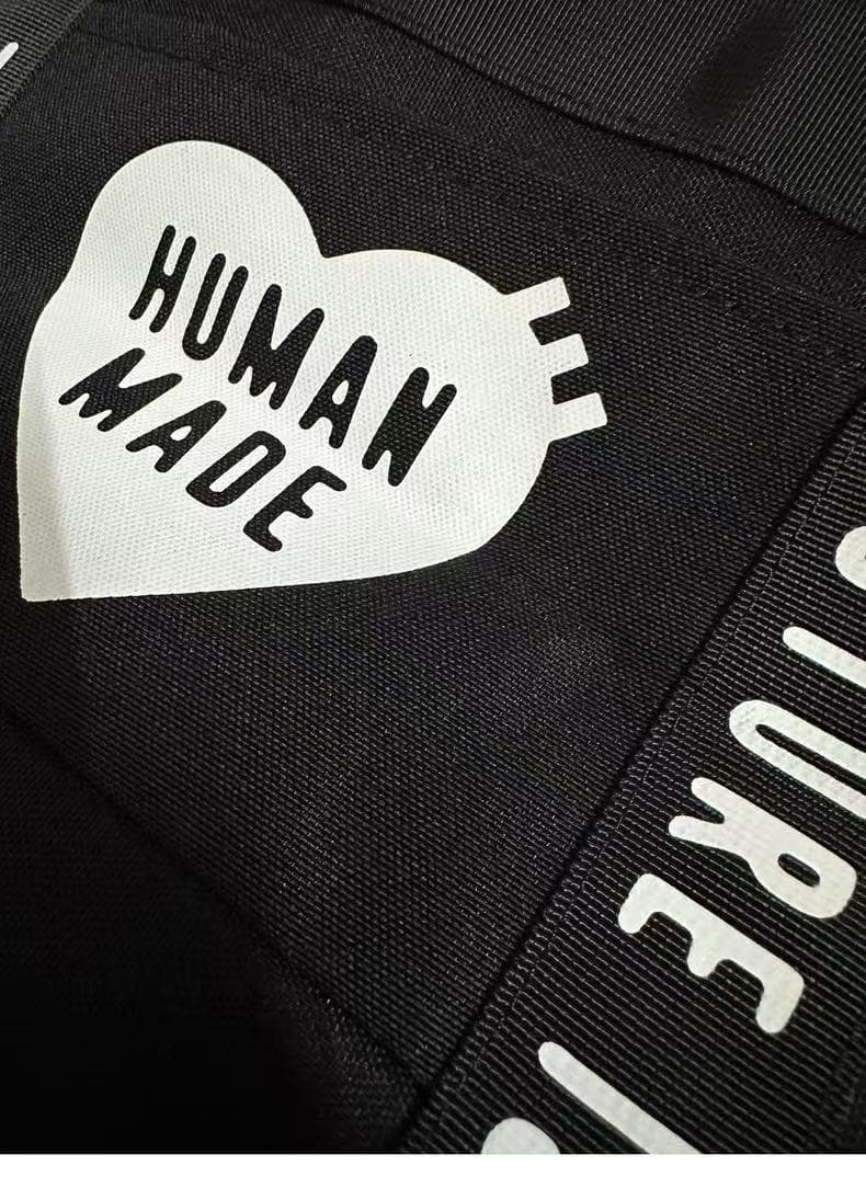 新品HUMAN MADEブラックヒューマンメイSKATE DUFFLE BAG