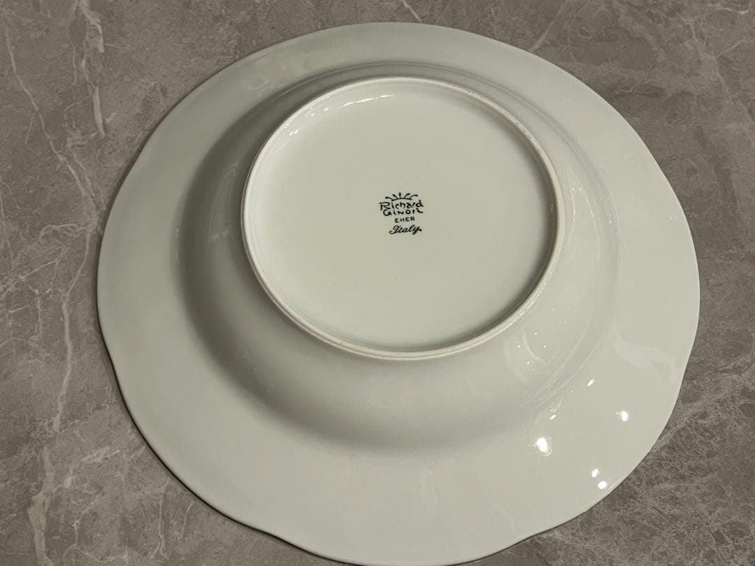 リチャードジノリ　ボンジョルノチェリー　25センチペアディナー皿