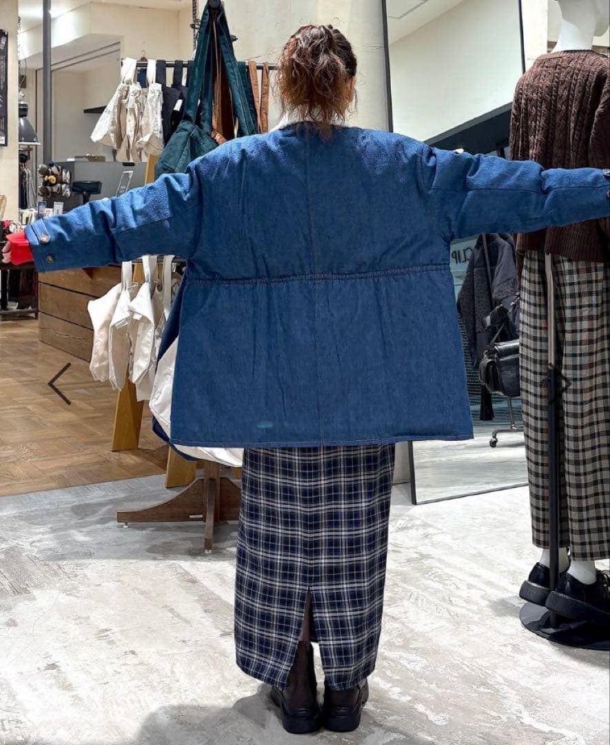 ✳︎新品✳︎ニコアンド［Make stuff'25］メンバー襟トレルワークジャケット