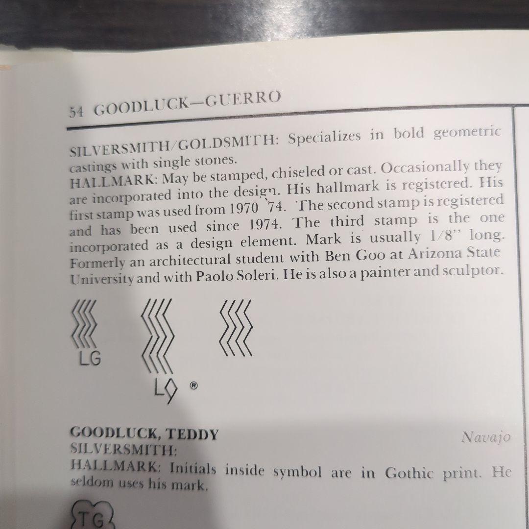 Hallmarks of the Southwest　インディアンジュエリー