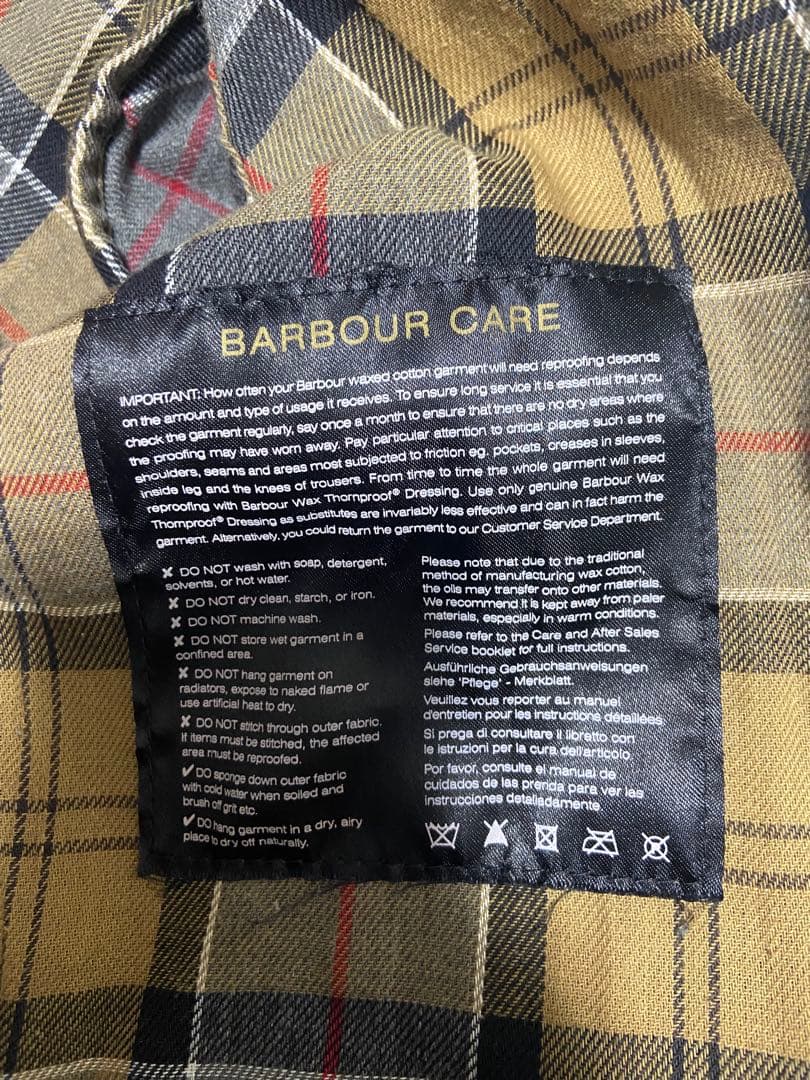 Barbour ネイビー ジャケット
