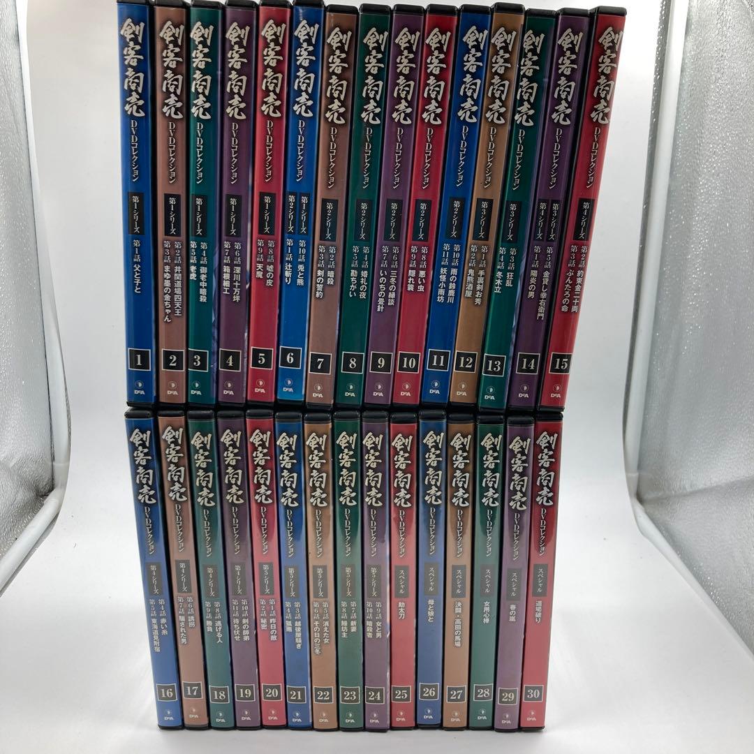 【M-027】剣客し商売DVD 全30巻セット