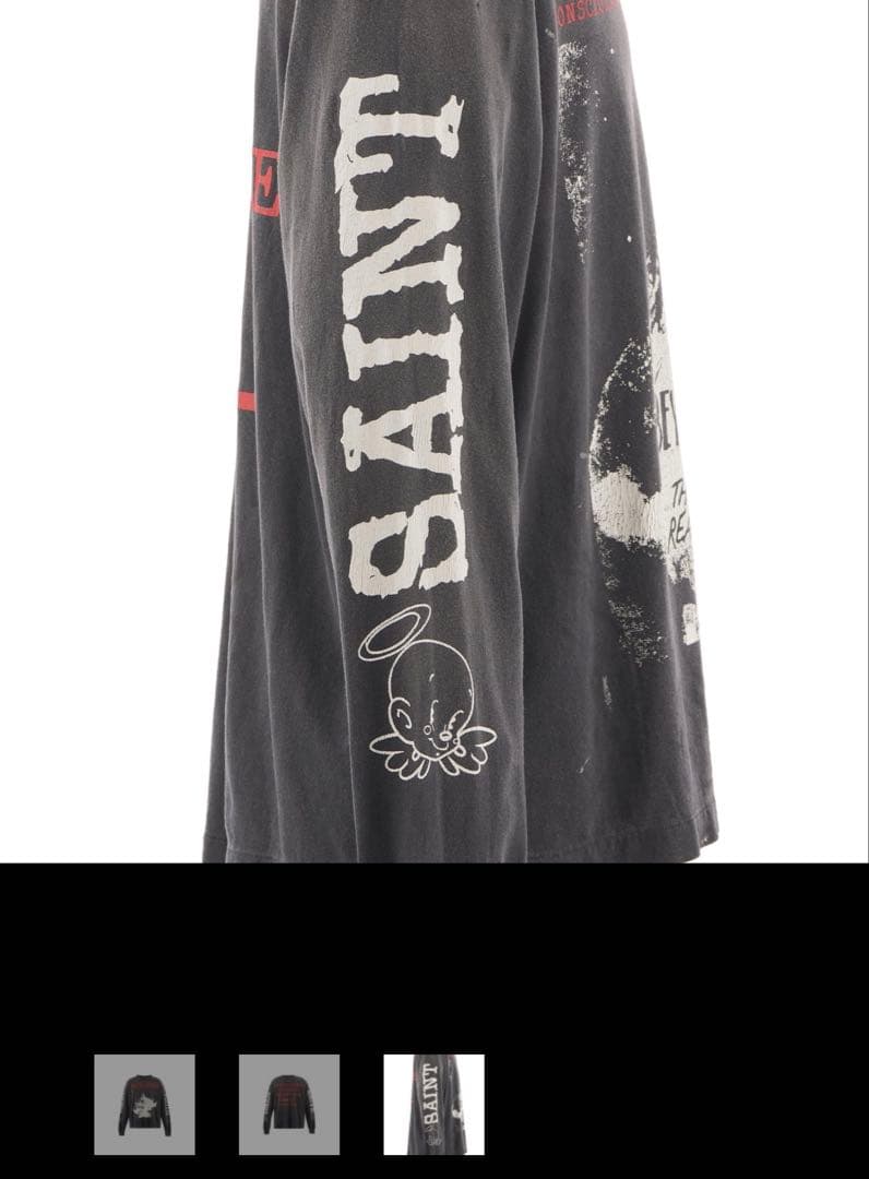 トップス SAINT Mxxxxxx SAINT YOUTH BLACK XL