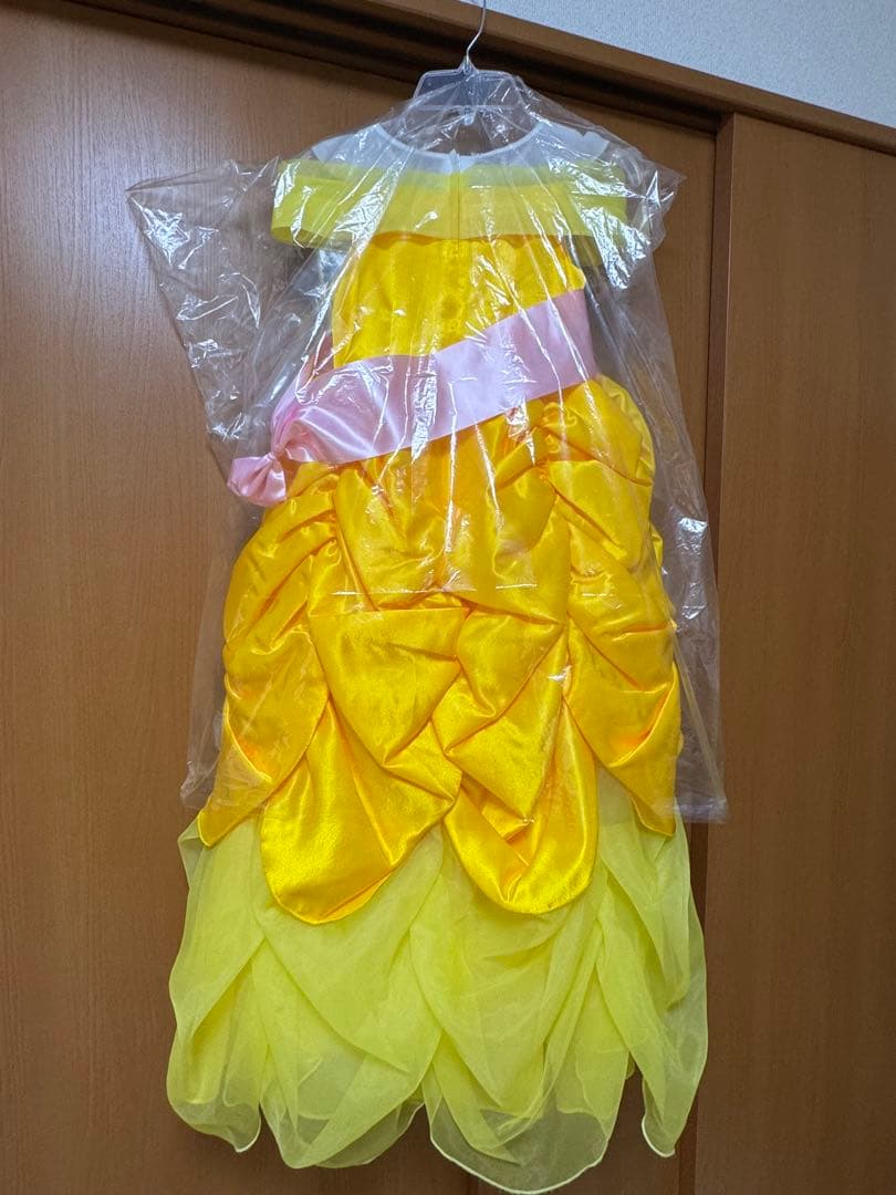 ビビディバビディブティック　3点セット 靴、サッシュ付き　ベル 130 22cm