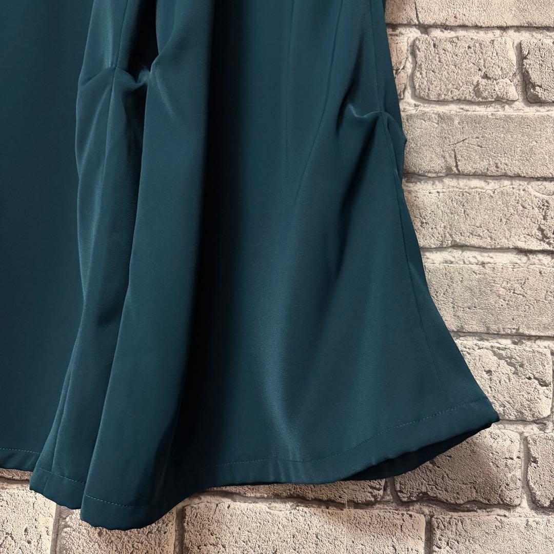 【新品タグ付き】HARE　2WAYトロミワイドカーゴパンツ　グリーン