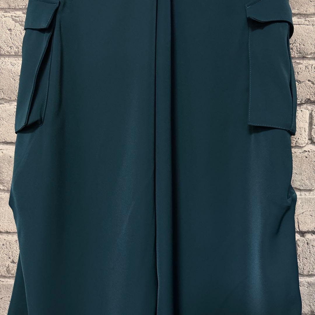 【新品タグ付き】HARE　2WAYトロミワイドカーゴパンツ　グリーン