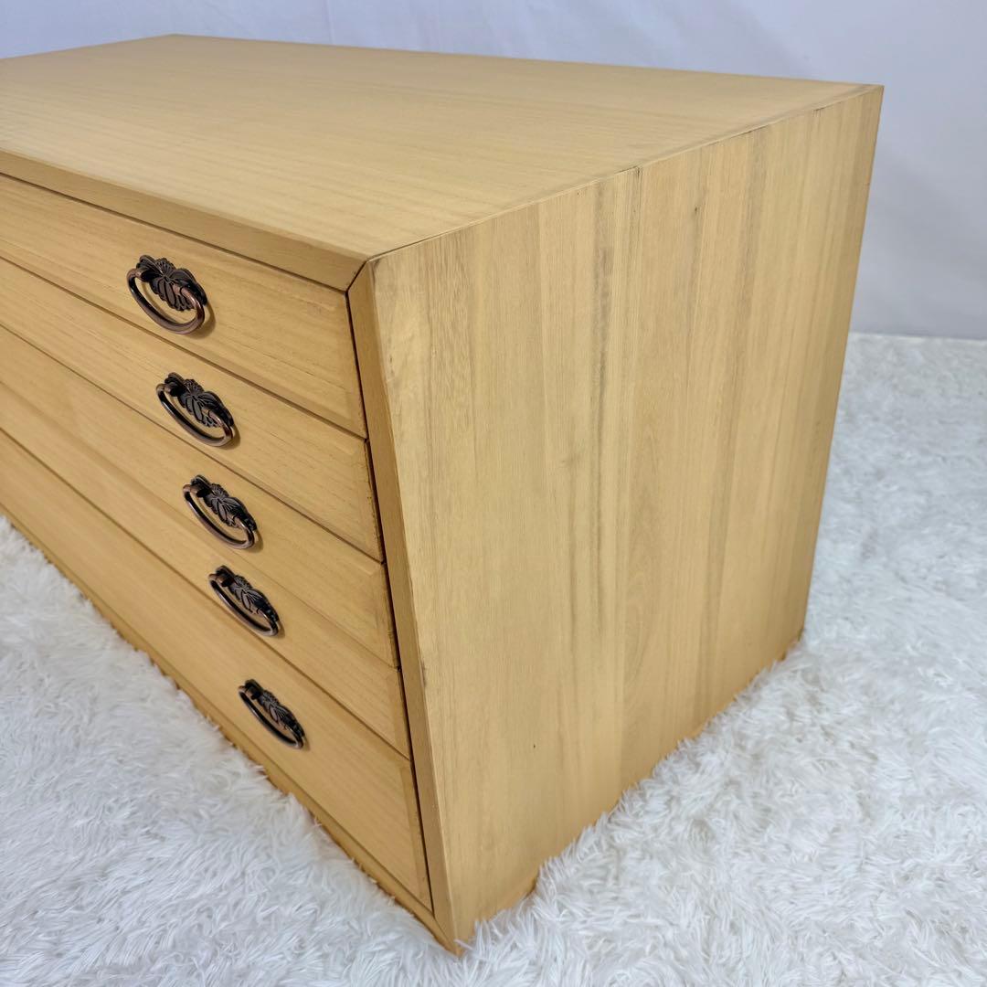 『特価』桐ダンス 桐箪笥 引き出し式 着物タンス 5段