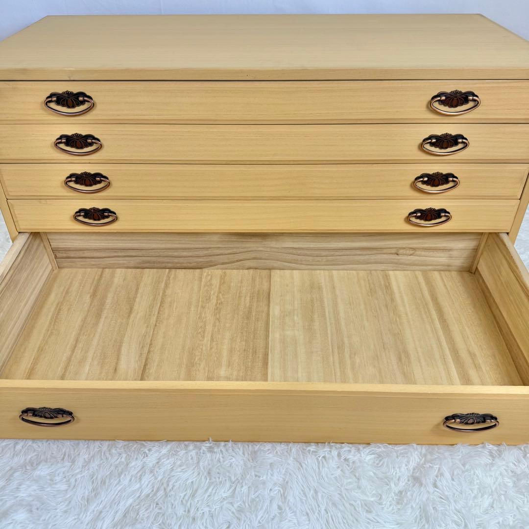 『特価』桐ダンス 桐箪笥 引き出し式 着物タンス 5段