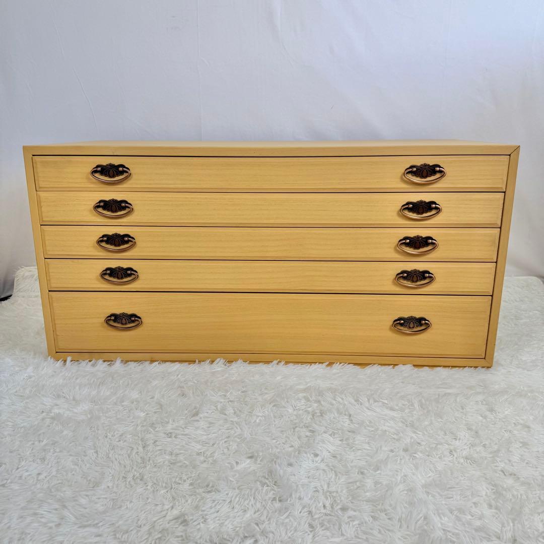 『特価』桐ダンス 桐箪笥 引き出し式 着物タンス 5段