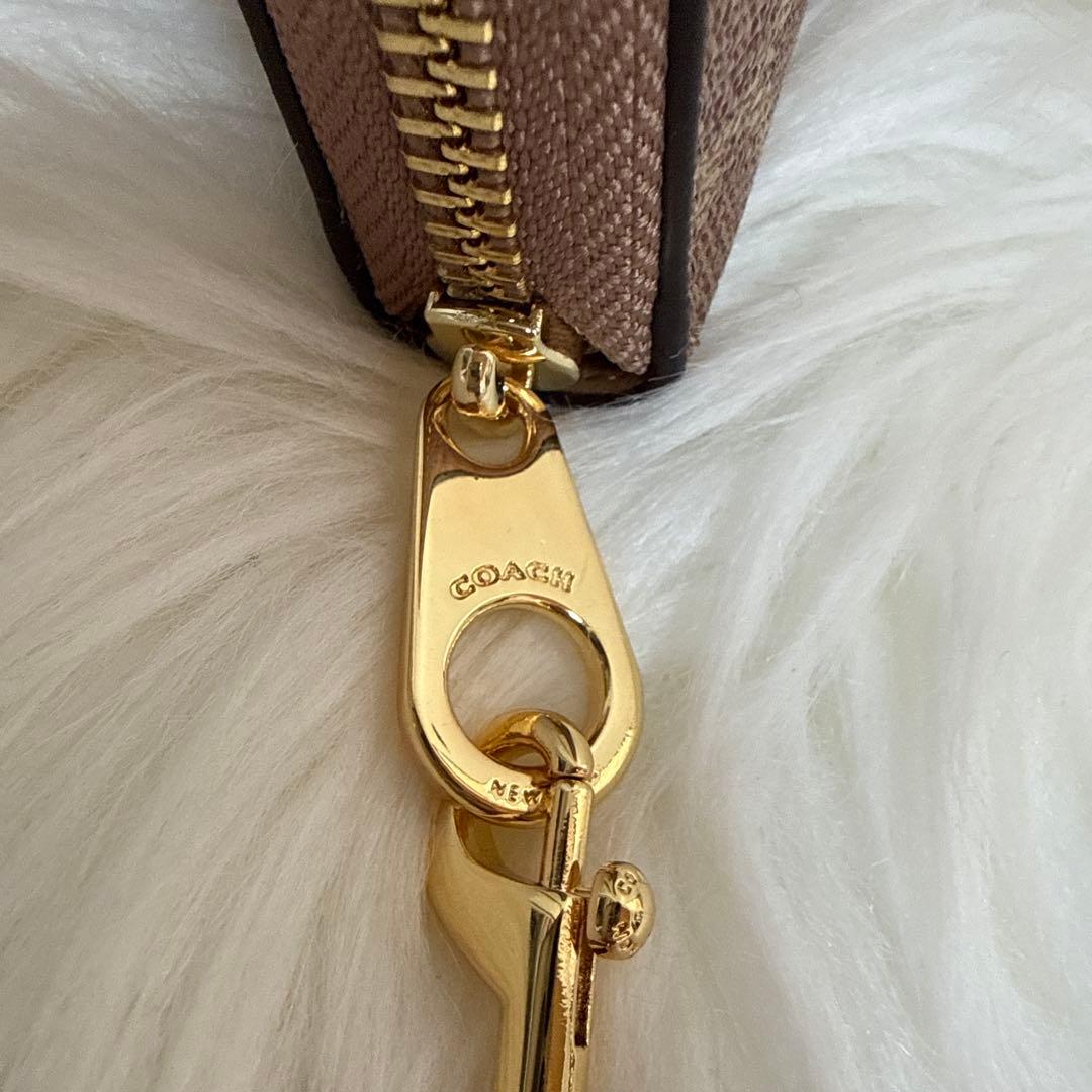 COACH ブラウン 長財布
