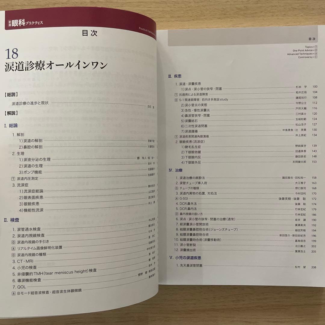 新篇眼科プラクティス 18 涙道診療オールインワン 【未使用新品】