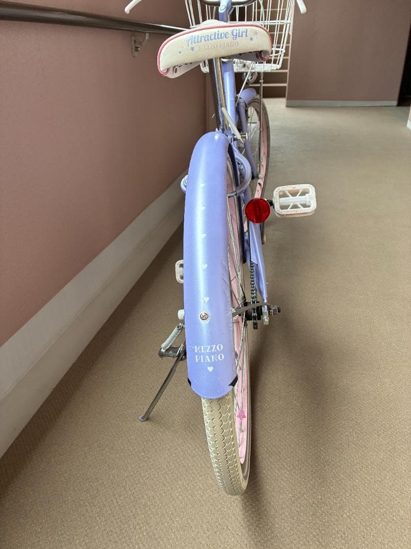 配送不可/引取限定　メゾピアノ　自転車　２２インチ　中古