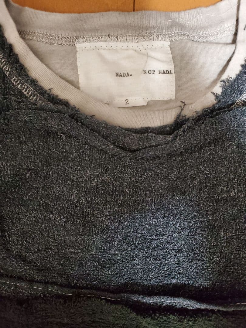 NADA. Rebirth タオル地長袖カットソー