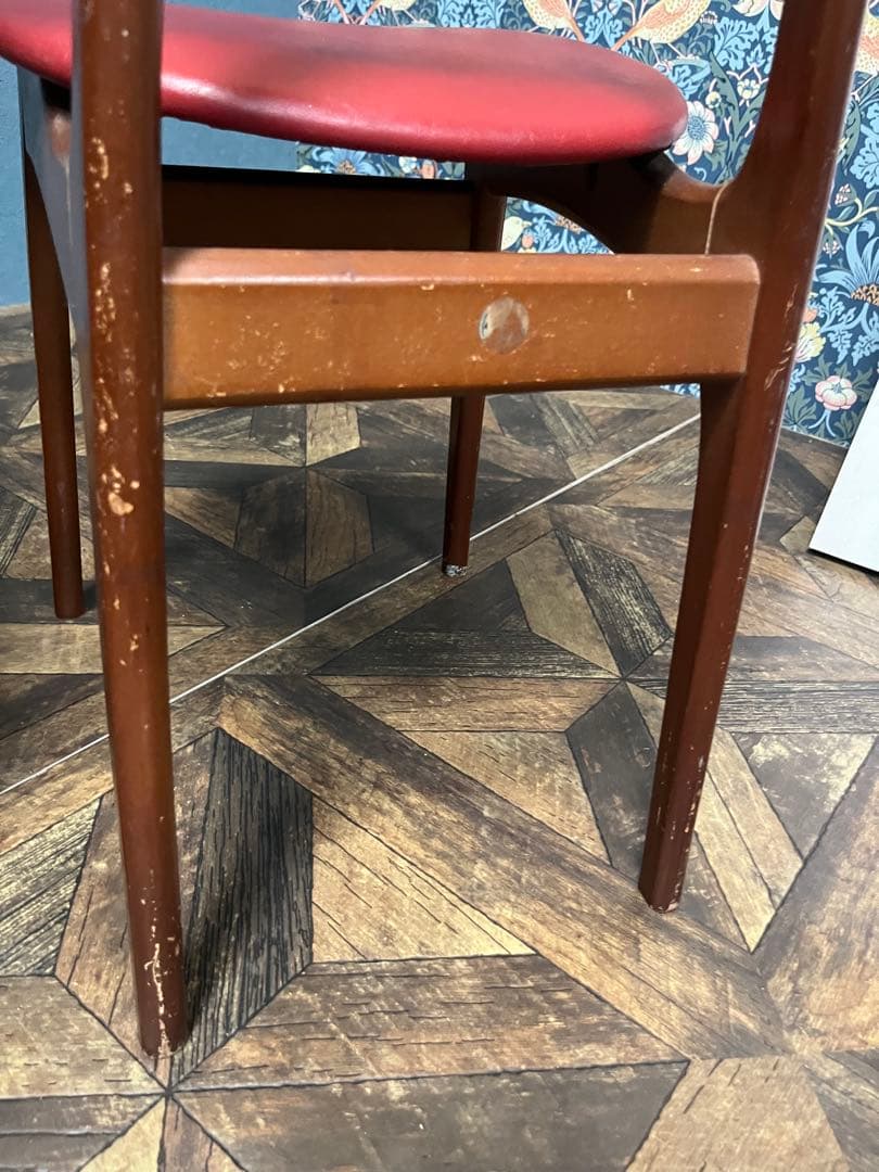 当時物 椅子 セット インテリア チェア 昭和レトロ アンティーク