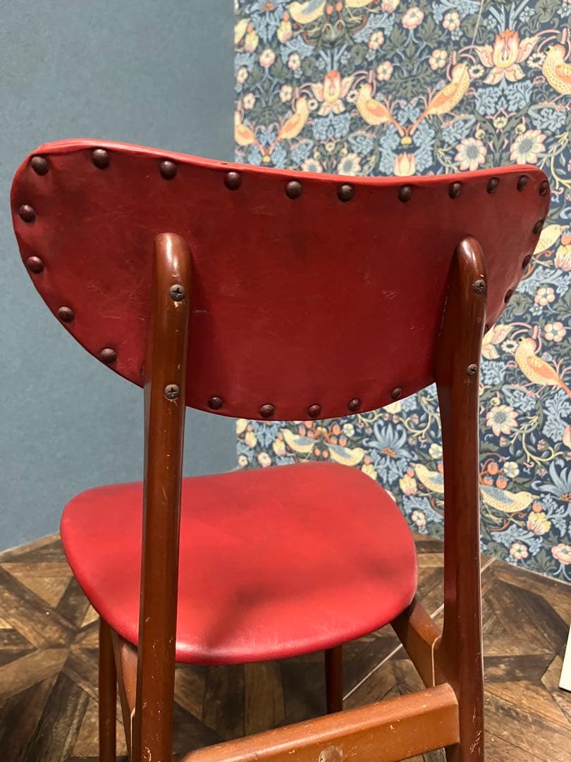 当時物 椅子 セット インテリア チェア 昭和レトロ アンティーク