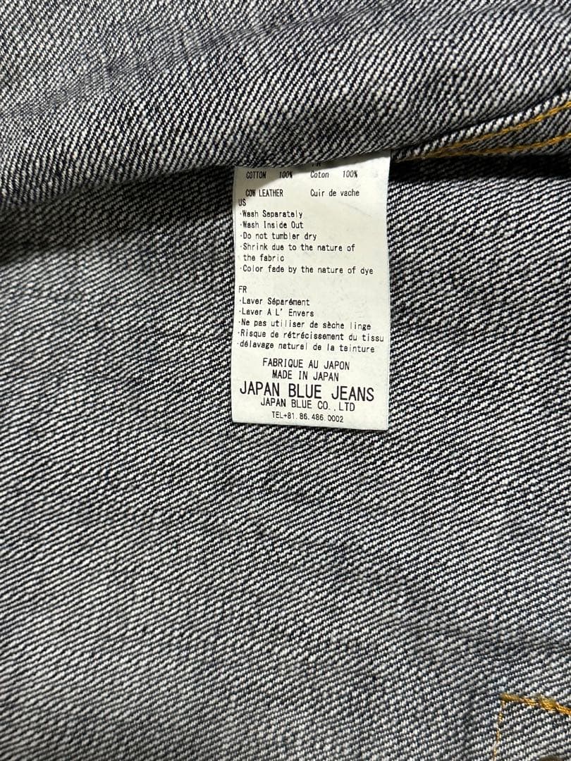 Rococo別注JAPAN BLUE JEANS　1st 　デニムジャケット