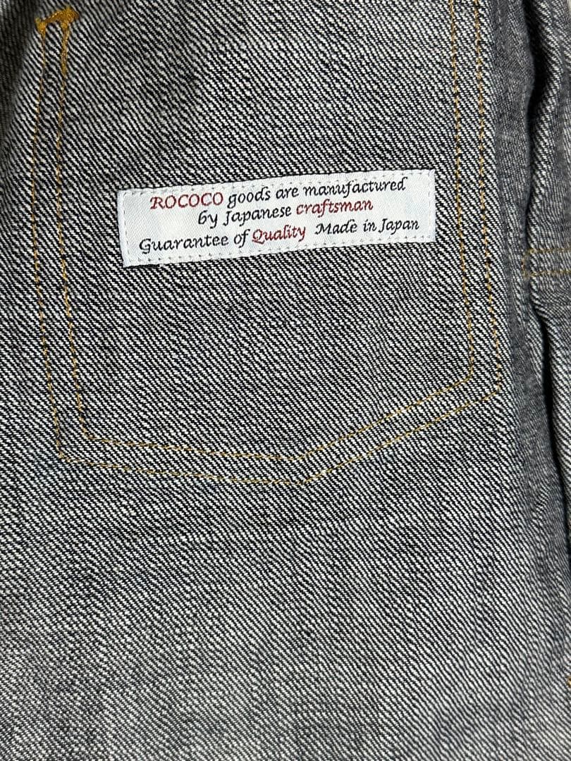 Rococo別注JAPAN BLUE JEANS　1st 　デニムジャケット