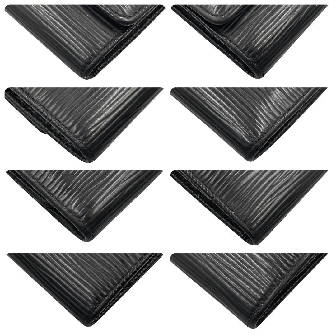 《超美品》 ルイヴィトン エピ ミュルティクレ キーケース 6連 ブラック 黒