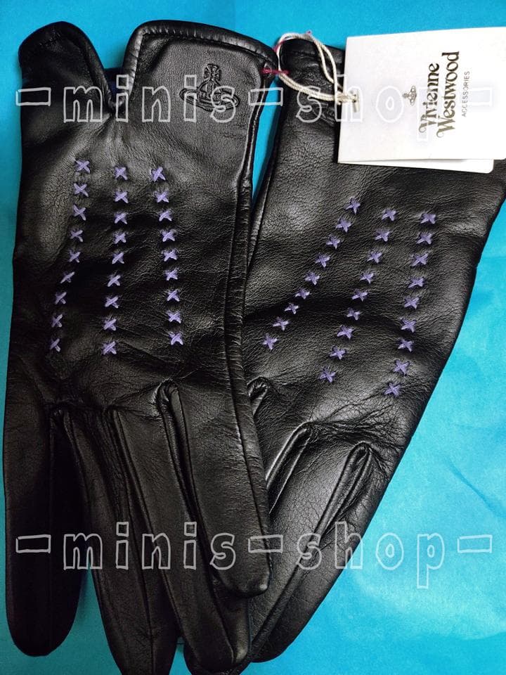 【未使用・美品】ヴィヴィアンウェストウッド　手袋グローブ　羊革　タグ付き　オーヴ
