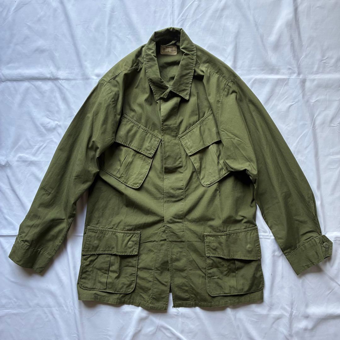 古着　60s　ミリタリー　米軍　3rd前期　ジャングルファティーグジャケット