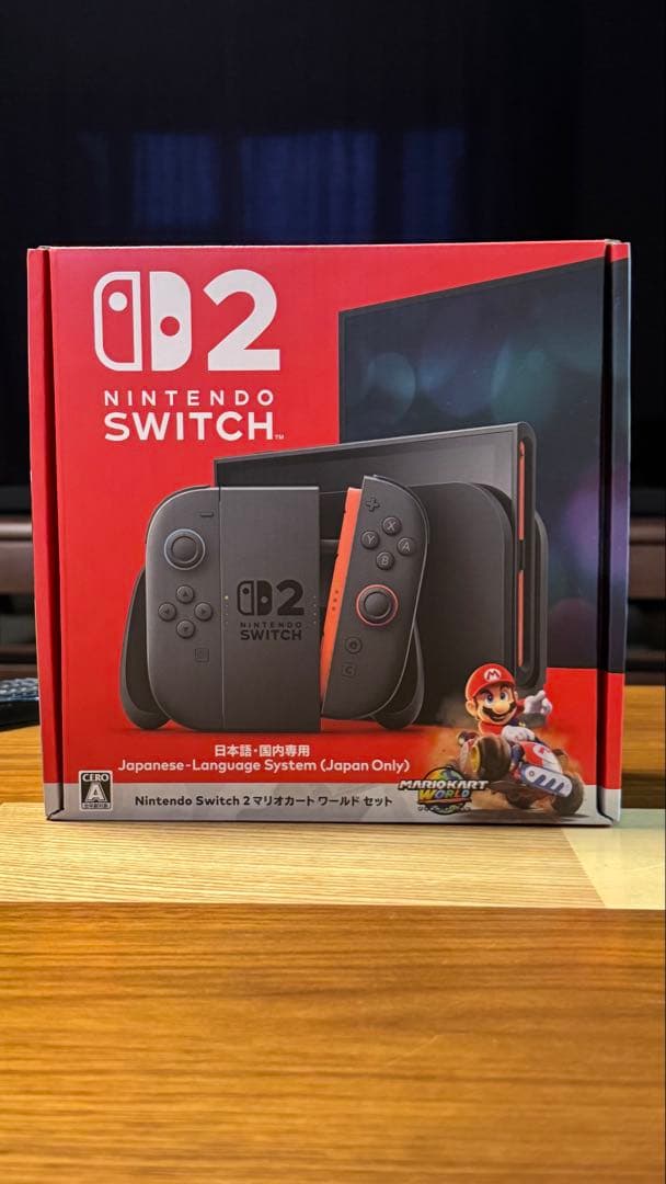 本日発送★新品 日本語版 Switch2 本体 マリオカート ワールド