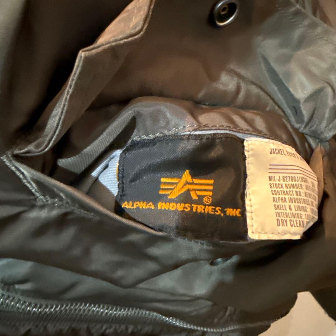 Alpha アルファ MA-1 フライトジャケット XL
