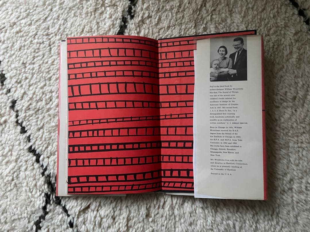 初版　1960年　PUFF William Wondriska 絵本