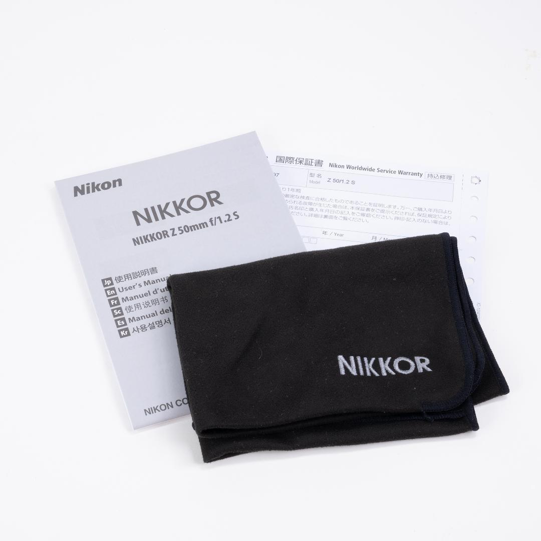 NIKKOR Z 50mm f/1.2S 中古 並品