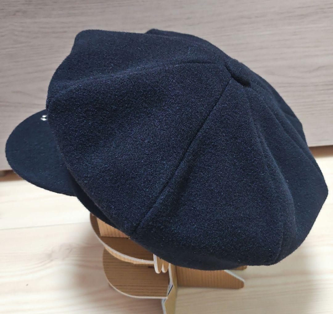 美品)NEW YORK HATウールキャスケットXL USA製
