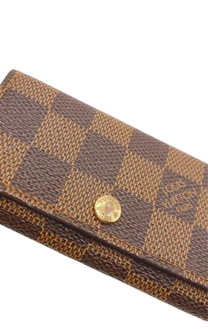 【ルイヴィトン】キーケース　ミュルティクレ　4連　ダミエ　M62631