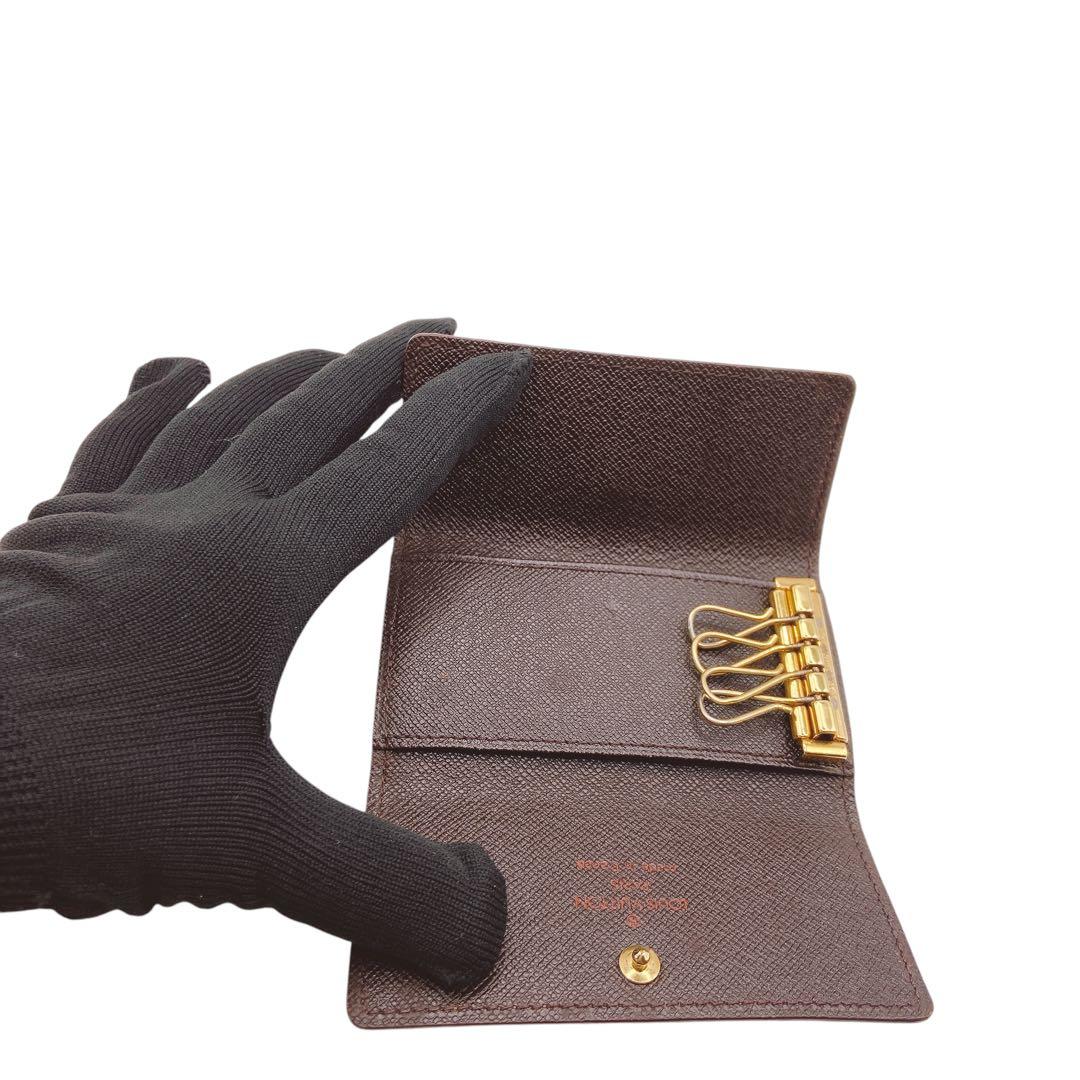 【ルイヴィトン】キーケース　ミュルティクレ　4連　ダミエ　M62631