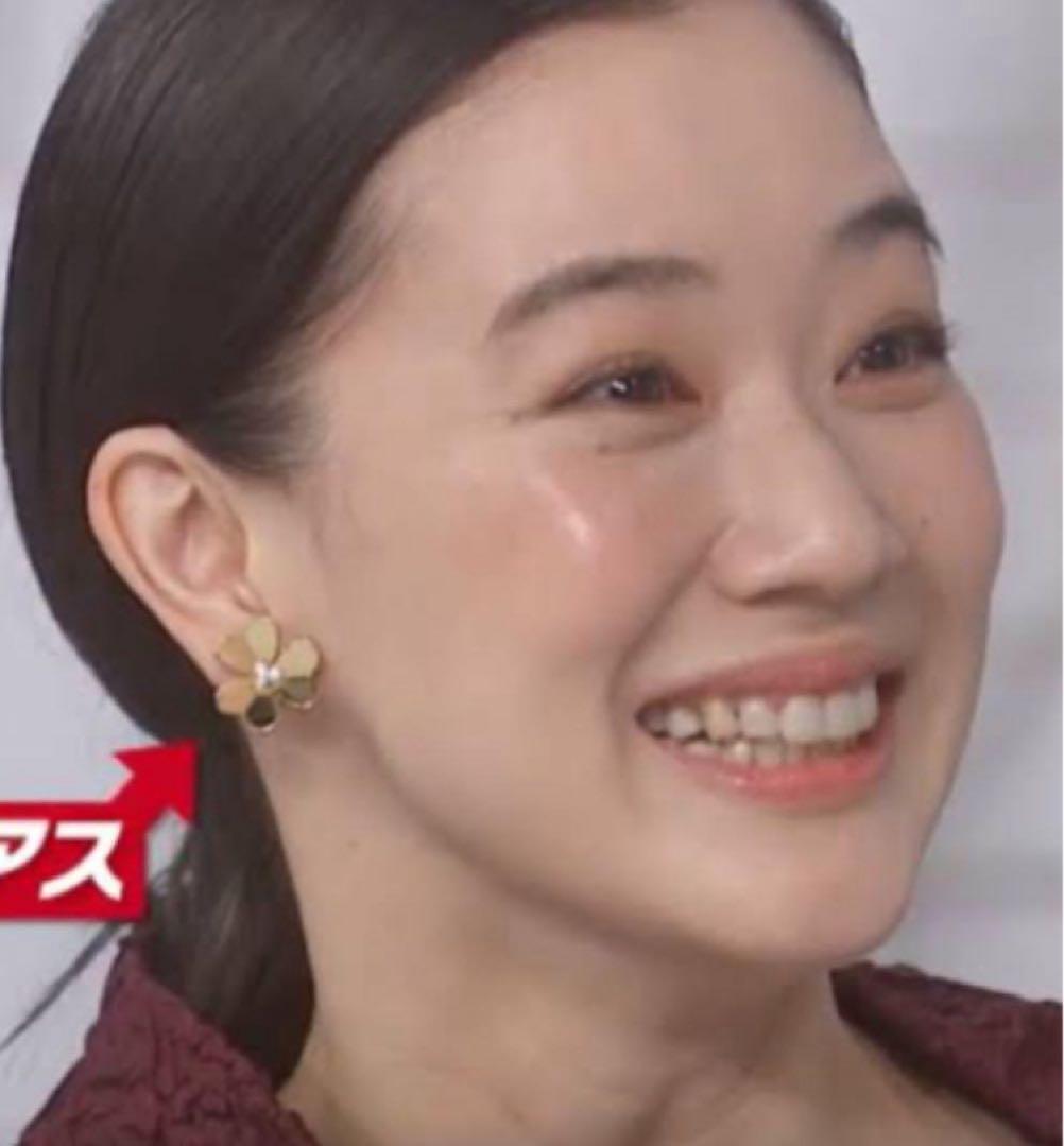 最上位✨ラージサイズ　ハイクオリティ　クリップ　ゴールド　ピアス　モアサナイト