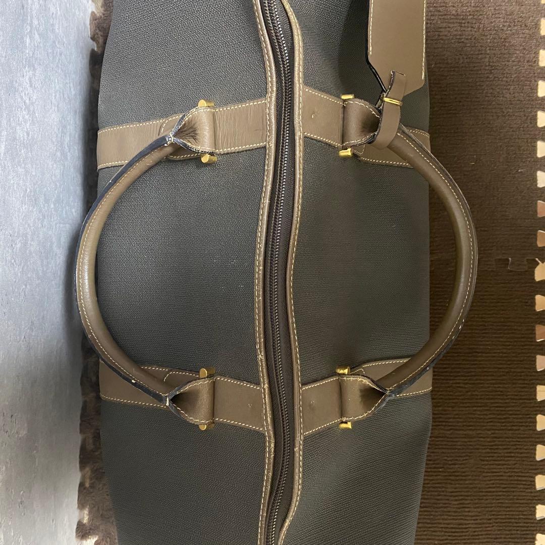 ダンヒル dunhill PVC レザー ボストンバッグ