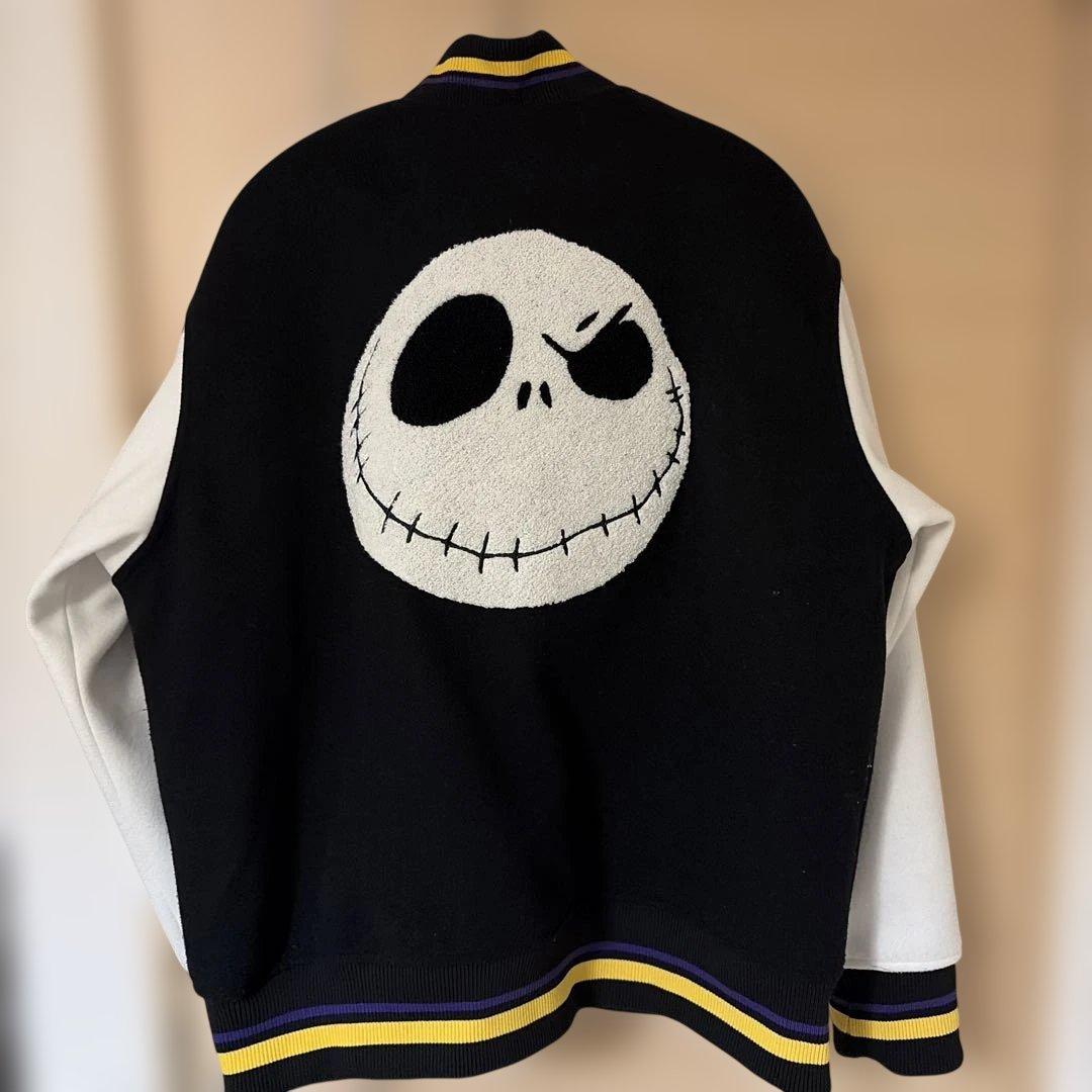 グラニフ　ナイトメアビフォアクリスマス　スタジャン