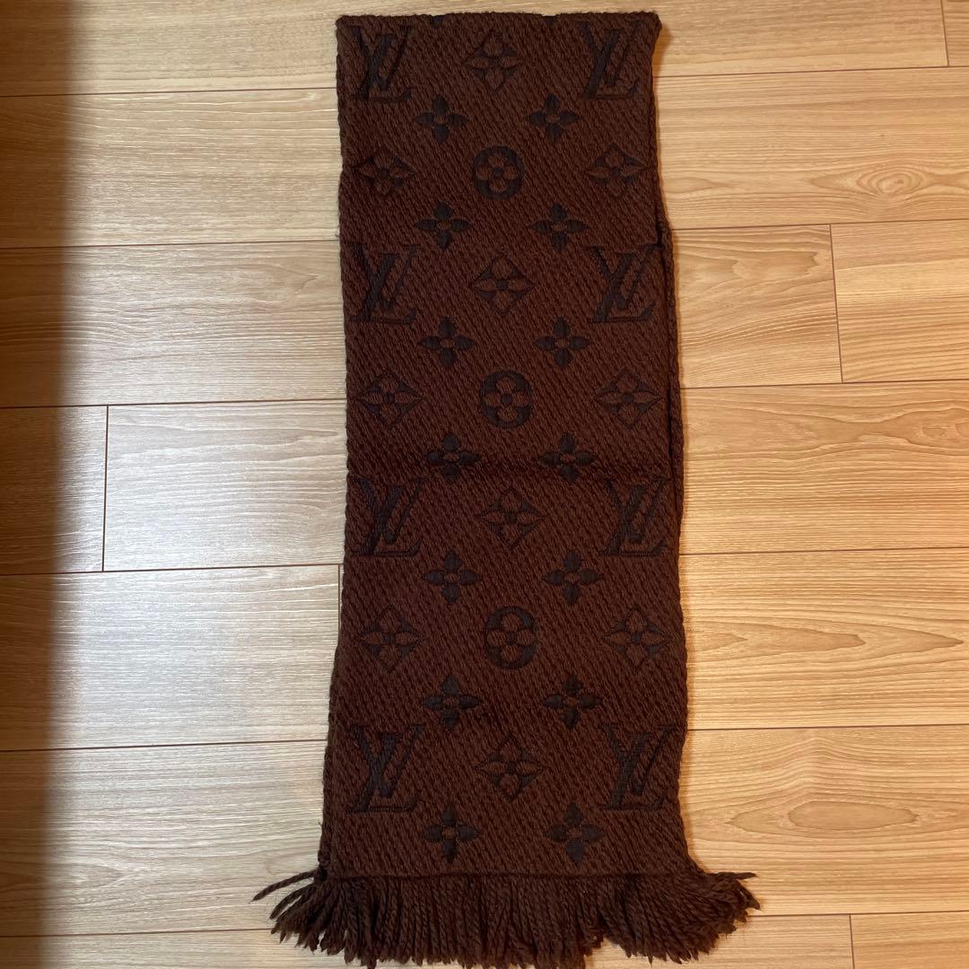 LOUIS VUITTON ルイヴィトン エシャルプ ロゴマニア マフラー