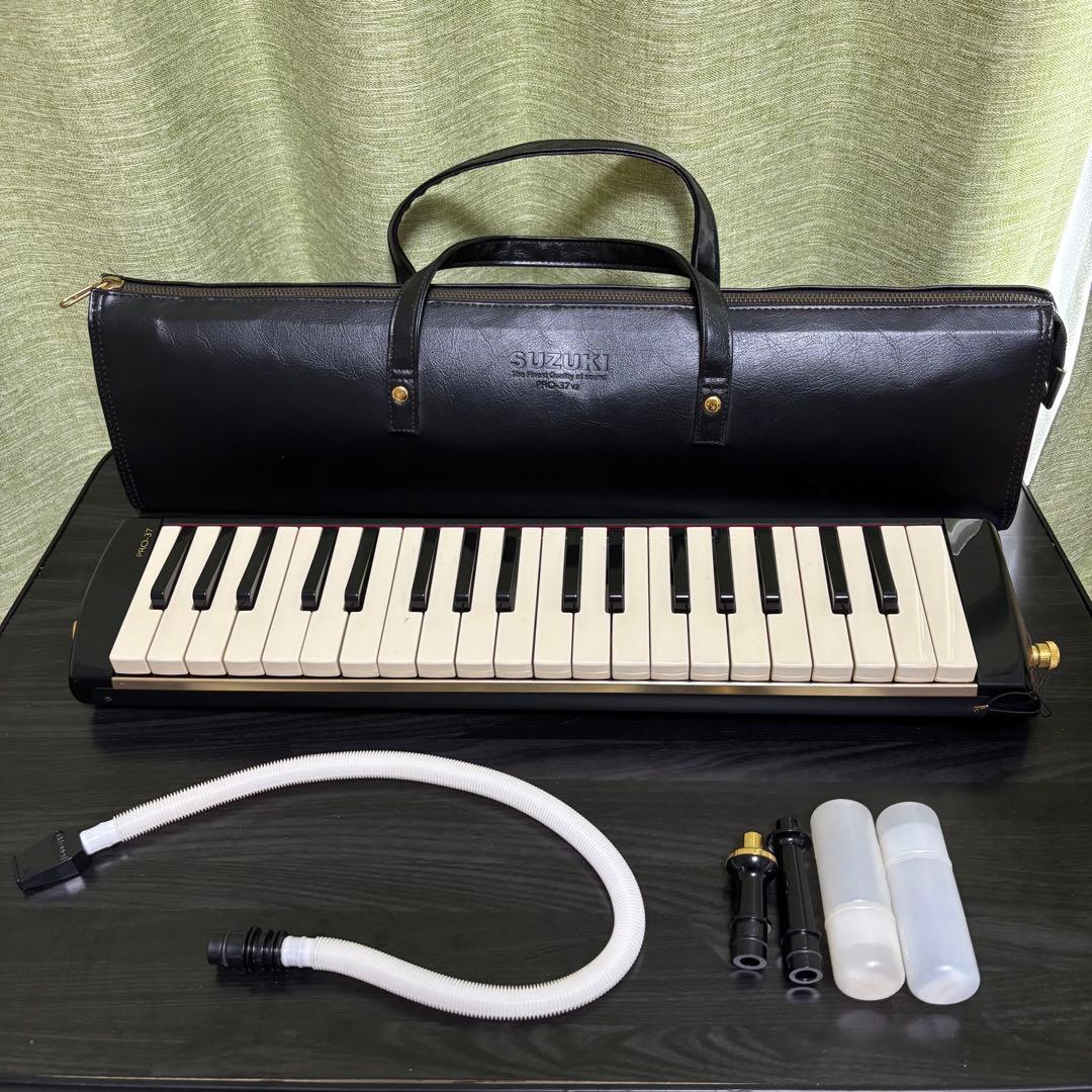 SUZUKI スズキ 鍵盤ハーモニカ メロディオン アルト PRO-37v2