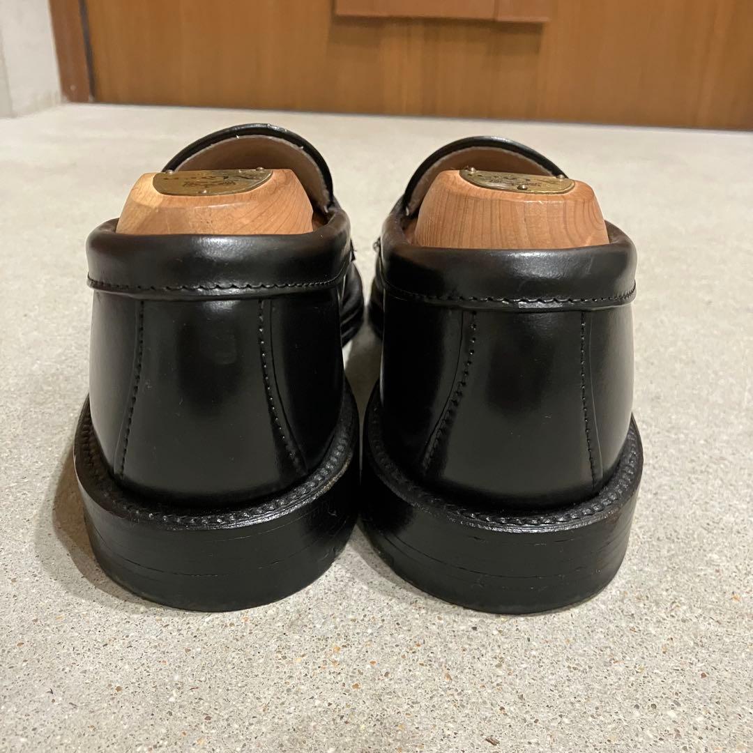 オールデンコードバンAlden ローファー987 バンラスト6D シューツリー付