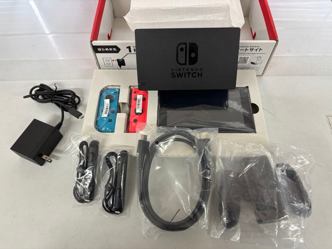 Nintendo Switch 本体 箱あり 初期化済み 付属品完備
