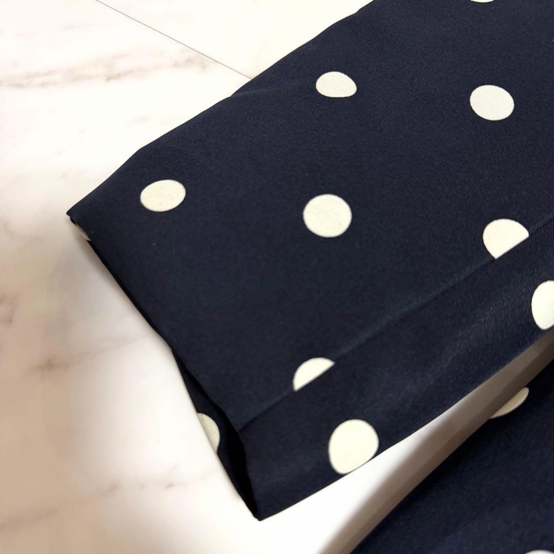 【美品】完売品✨セブンテン ドットコクーンミディアムコート ゆったり ネイビー