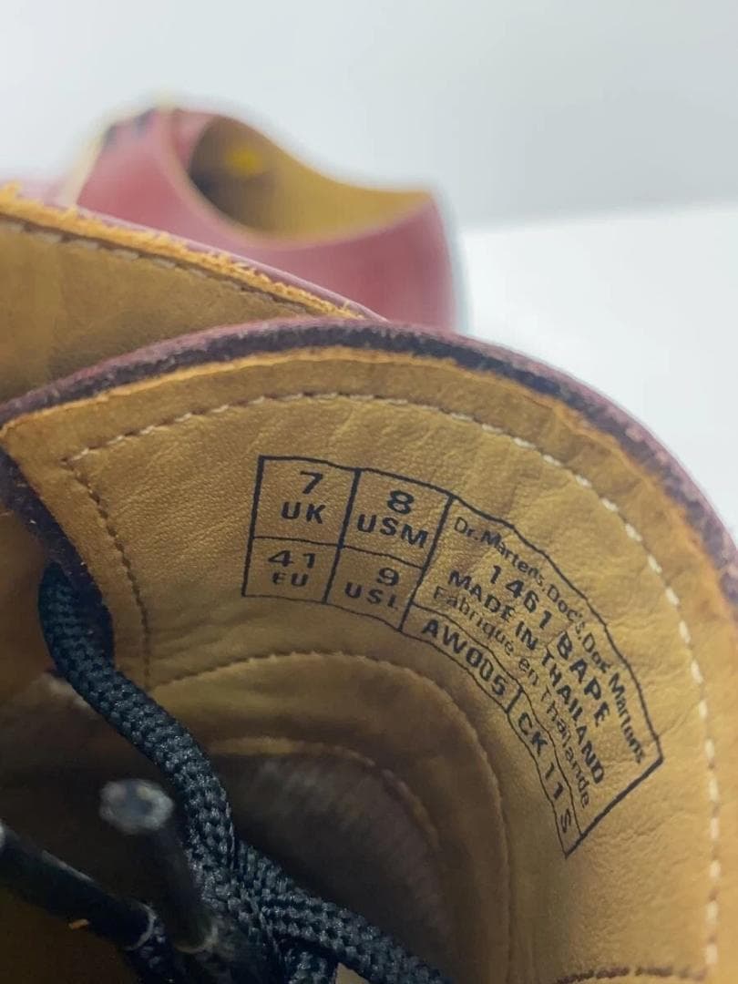 Dr.Martens◆ブーツ/UK7/BRD/1461 BAPE