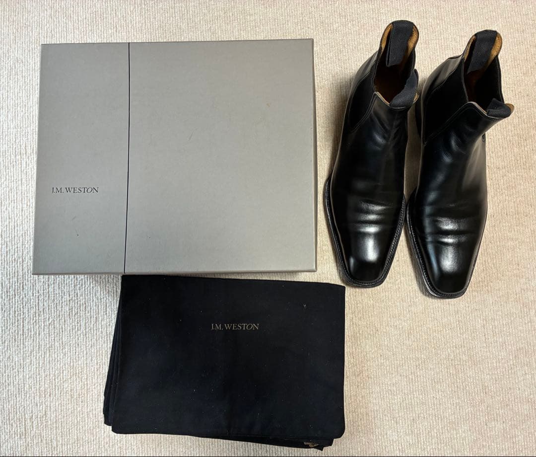 希少 美品 JM WESTON 631 サイドゴアブーツ　6 1/2 D
