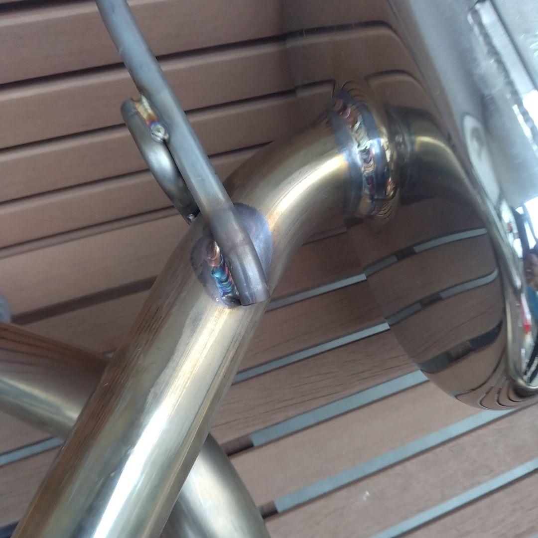 サクソンレーシング　ダウンテールマフラーJB64